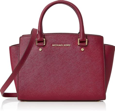 michael kors selma md tz satchel tote|selma leather satchel.